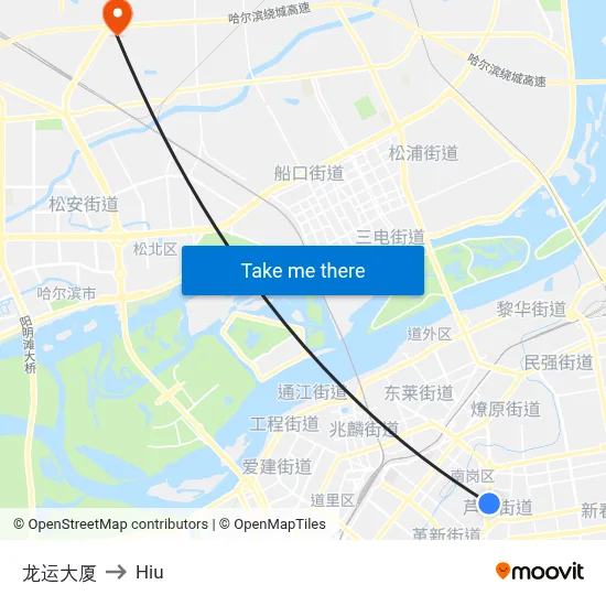 Longyun Building to Hiu map