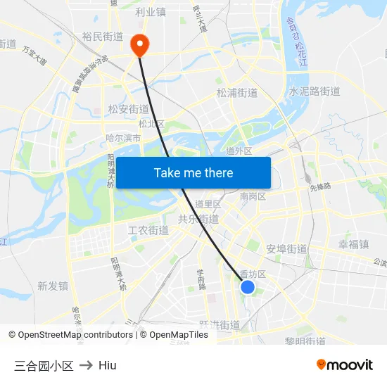 Sanheyuan Complex to Hiu map