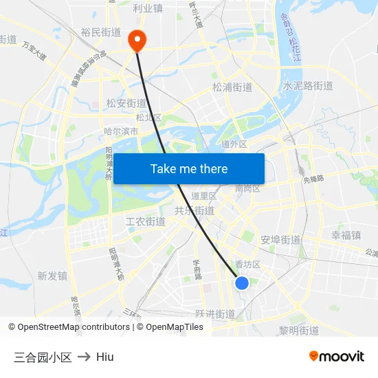 Sanheyuan Complex to Hiu map