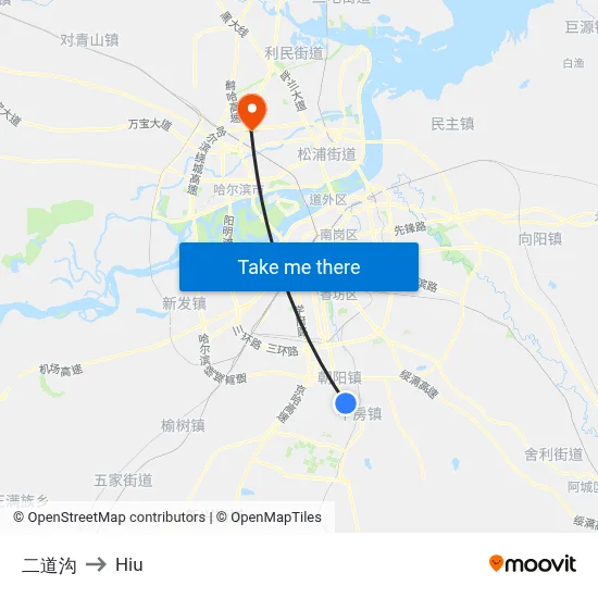 Second Ditch to Hiu map