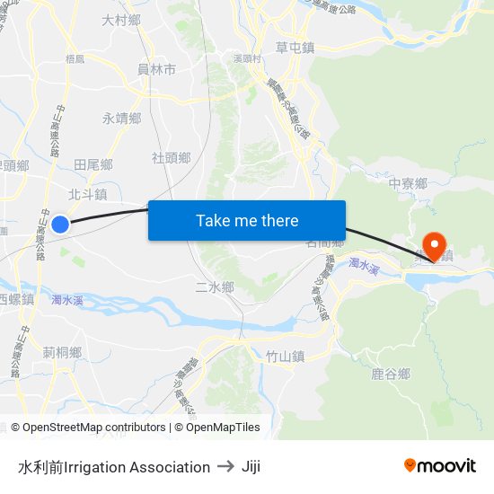 水利前Irrigation Association to Jiji map