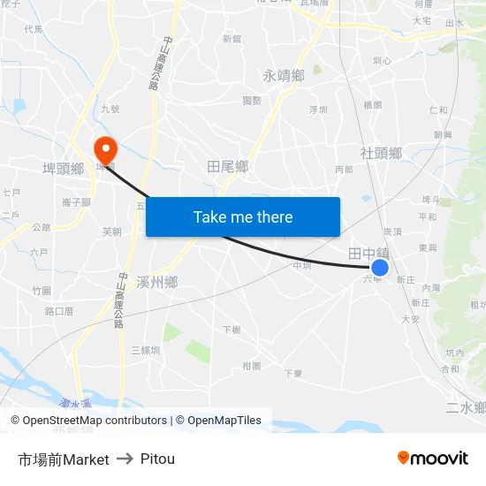 市場前Market to Pitou map