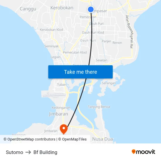 Sutomo to Bf Building map