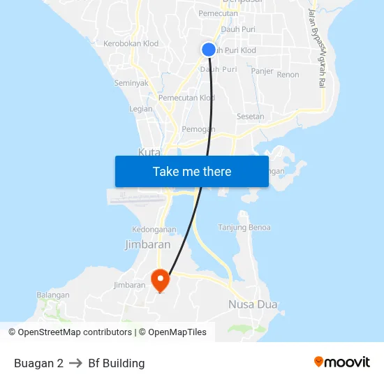 Buagan 2 to Bf Building map