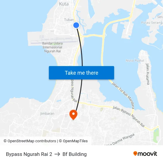 Bypass Ngurah Rai 2 to Bf Building map