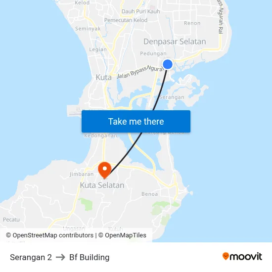 Serangan 2 to Bf Building map