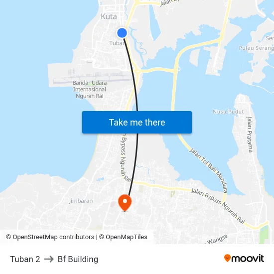 Tuban 2 to Bf Building map