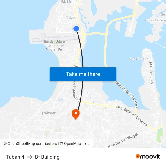 Tuban 4 to Bf Building map