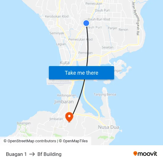 Buagan 1 to Bf Building map