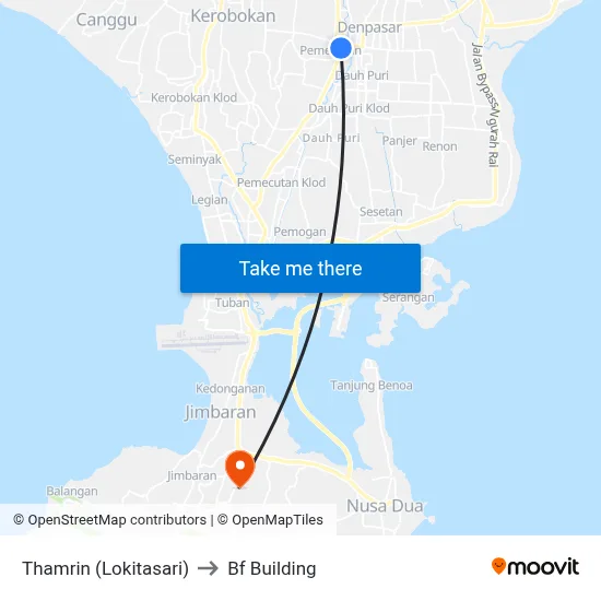 Thamrin (Lokitasari) to Bf Building map