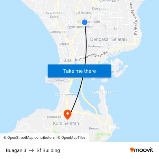 Buagan 3 to Bf Building map