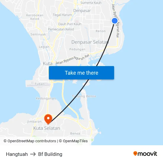 Hangtuah to Bf Building map