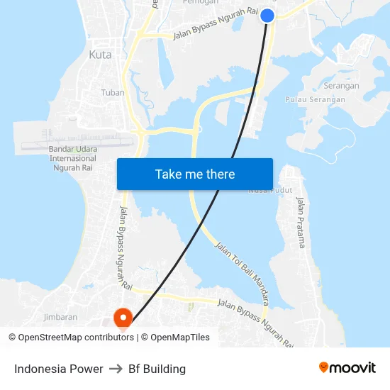 Indonesia Power to Bf Building map