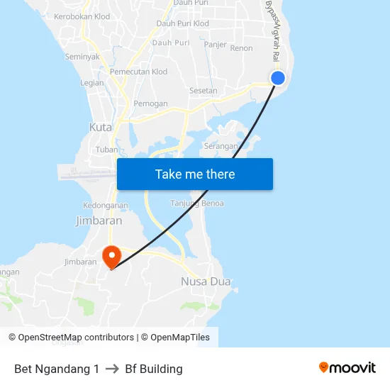 Bet Ngandang 1 to Bf Building map