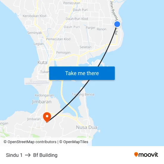 Sindu 1 to Bf Building map