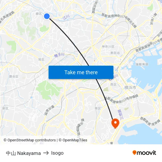 Nakayama to Isogo map
