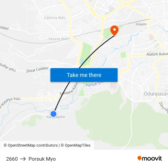 2660 to Porsuk Myo map