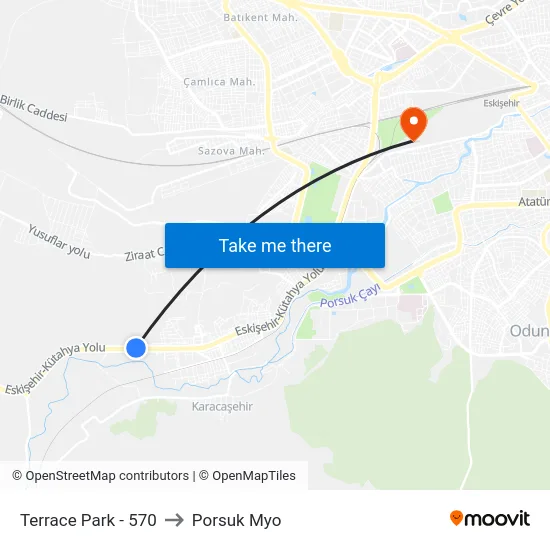 Terrace Park - 570 to Porsuk Myo map