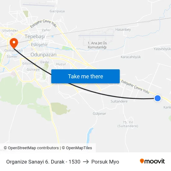 1530 - Kobi O.S.B-7 to Porsuk Myo map