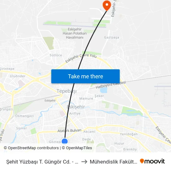 131 - Kaleli Sokak-2 to Mühendislik Fakültesi map