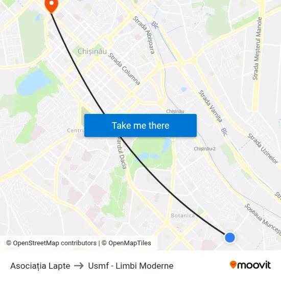 Asociația Lapte to Usmf - Limbi Moderne map