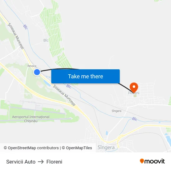 Servicii Auto to Floreni map