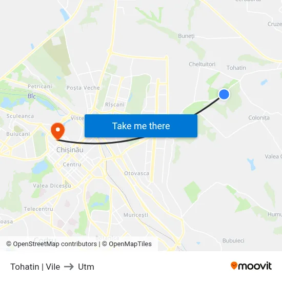 Tohatin | Vile to Utm map