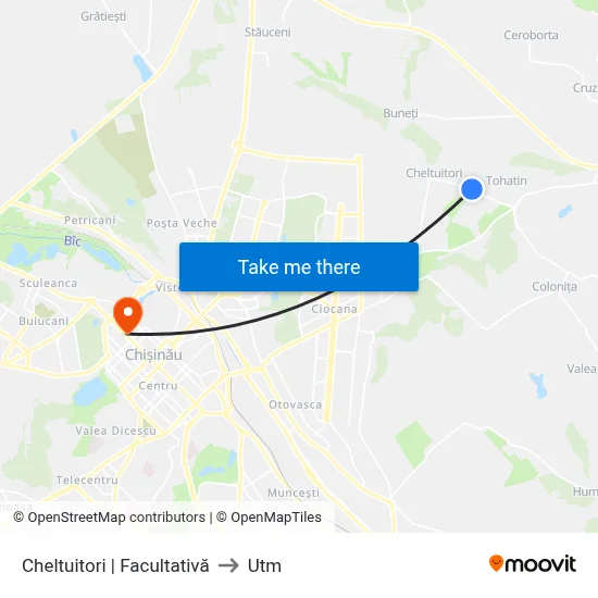 Cheltuitori | Facultativă to Utm map