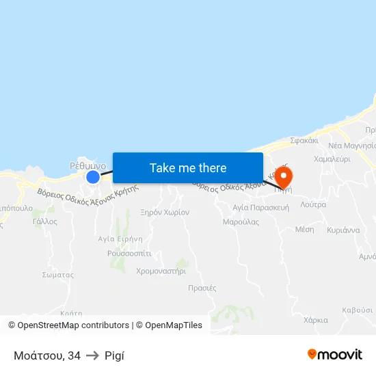 Moatsou, 34 to Pigi map