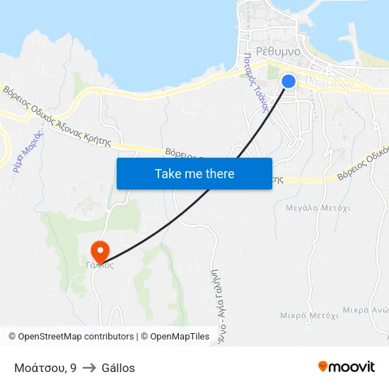 Moatsou, 9 to Gallos map