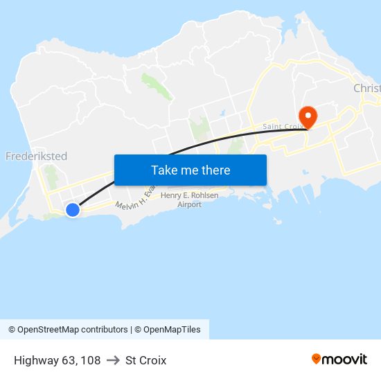 Highway 63, 108 to St Croix map