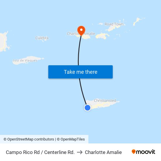 Campo Rico Rd / Centerline Rd. to Charlotte Amalie map