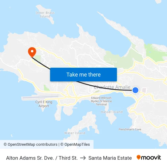 Alton Adams Sr. Dve. / Third St. to Santa Maria Estate map
