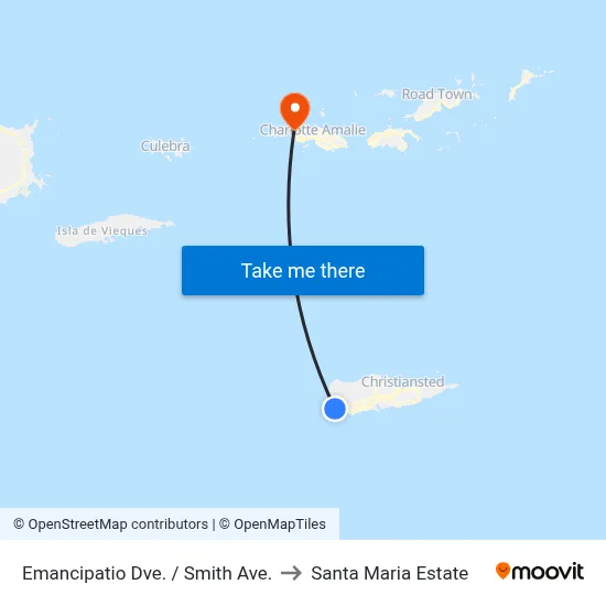 Emancipatio Dve. / Smith Ave. to Santa Maria Estate map