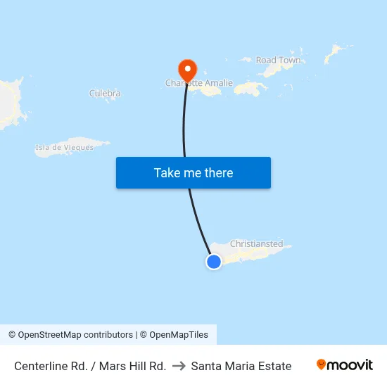 Centerline Rd. / Mars Hill Rd. to Santa Maria Estate map