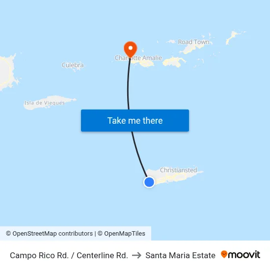 Campo Rico Rd. / Centerline Rd. to Santa Maria Estate map