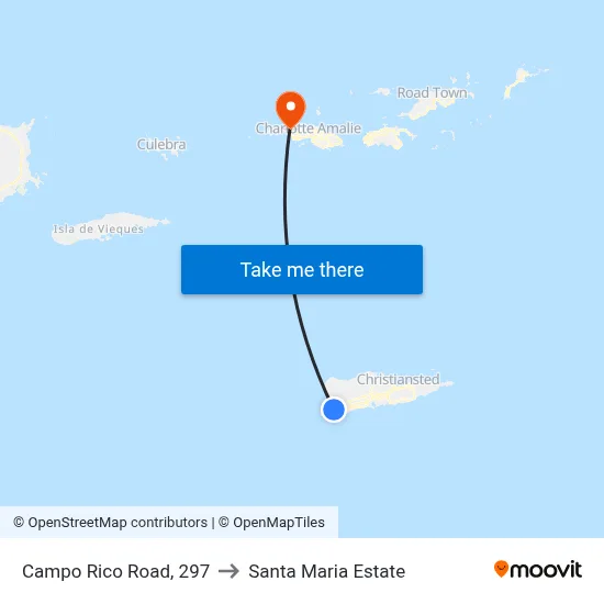 Campo Rico Road, 297 to Santa Maria Estate map