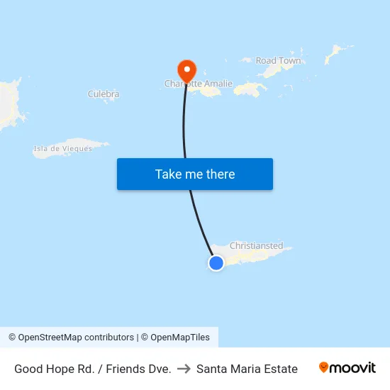 Good Hope Rd. / Friends Dve. to Santa Maria Estate map