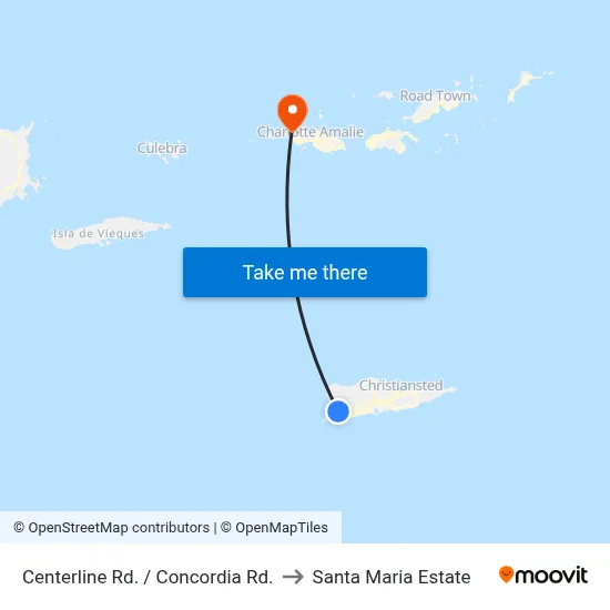 Centerline Rd. / Concordia Rd. to Santa Maria Estate map