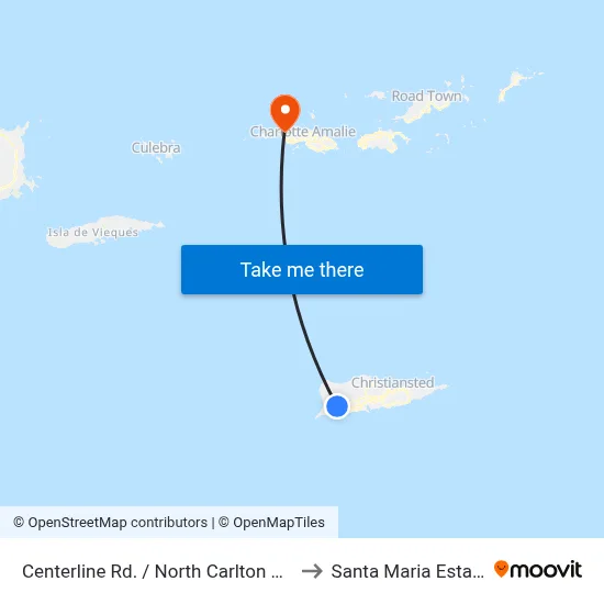 Centerline Rd. / North Carlton Rd. to Santa Maria Estate map