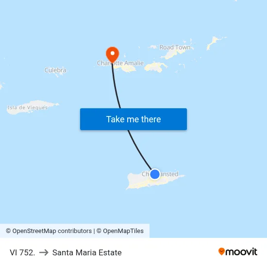 VI 752. to Santa Maria Estate map