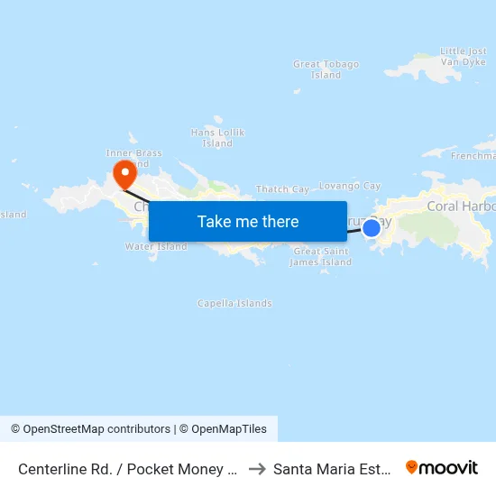 Centerline Rd. / Pocket Money Ln. to Santa Maria Estate map