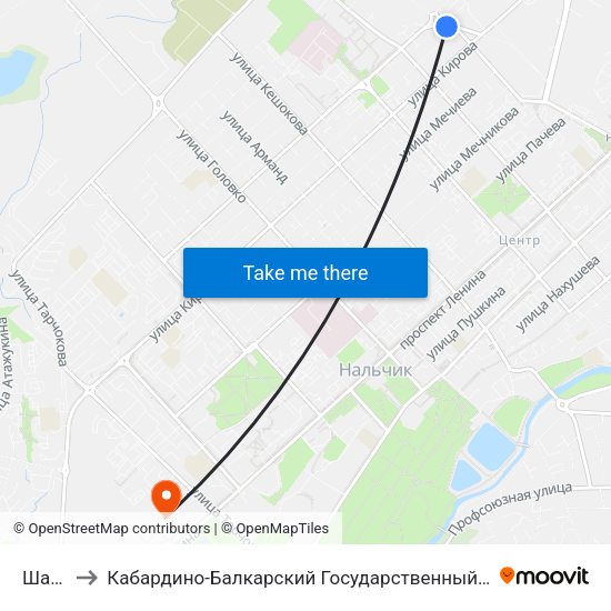 Шанхай to Кабардино-Балкарский Государственный Аграрный Университет map