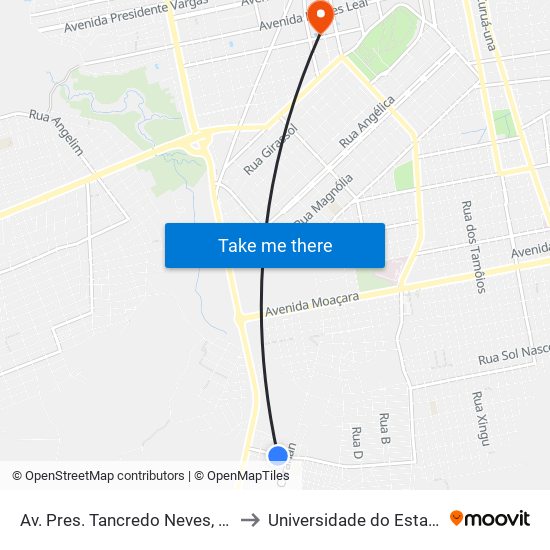 Av. Pres. Tancredo Neves, 43 | Garra Suspensões to Universidade do Estado do Pará (UEPA) map