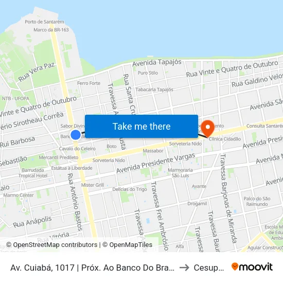 Av. Cuiabá, 1017 | Próx. Ao Banco Do Brasil to Cesupeg map