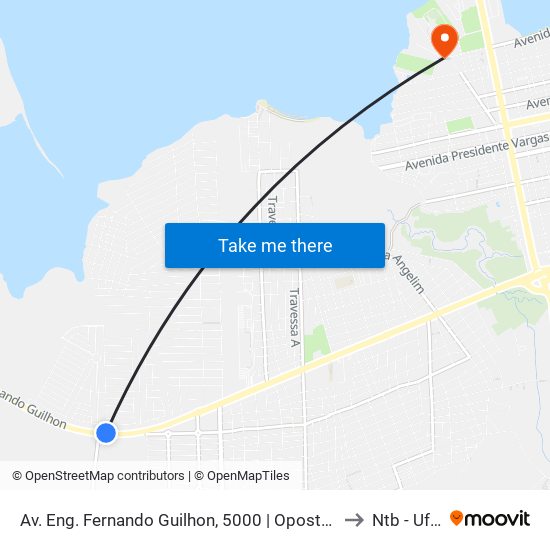 Av. Eng. Fernando Guilhon, 5000 | Oposto Ao Eetepa to Ntb - Ufopa map