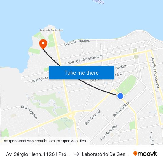 Av. Sérgio Henn, 1126 | Próx. Ao Parque Da Cidade to Laboratório De Genética Da Interação map