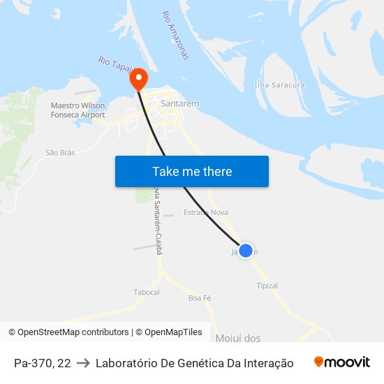 Pa-370, 22 to Laboratório De Genética Da Interação map