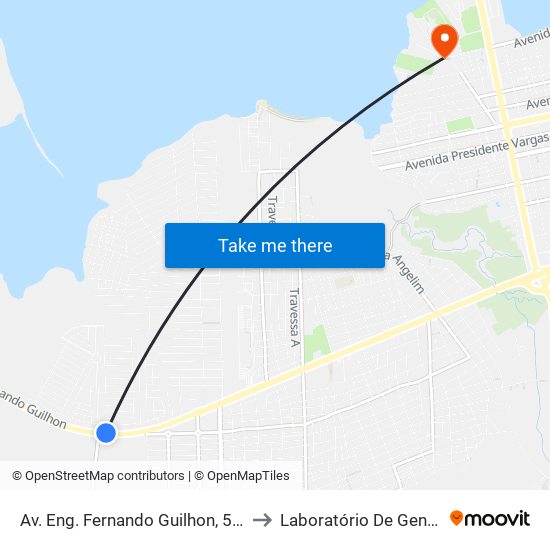 Av. Eng. Fernando Guilhon, 5000 | Oposto Ao Eetepa to Laboratório De Genética Da Interação map