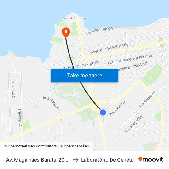 Av. Magalhães Barata, 2076 | Cb Radiadores to Laboratório De Genética Da Interação map